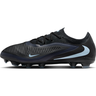 Nike Jr. Phantom 6 Low Pro-fodboldstøvler til flere typer underlag til større børn - sort - 37.5