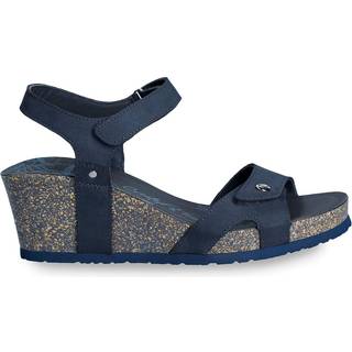 Panama Jack Damesandal med hæl Blå Julia Basics B10 - 41