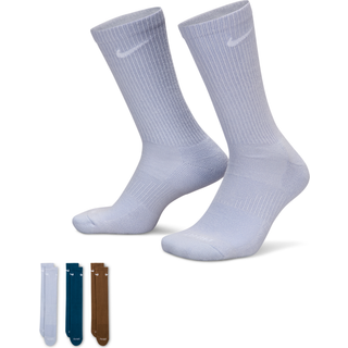 Nike Everyday Plus Cushioned-træningscrewstrømper (3 par) - multifarvet - 38-42