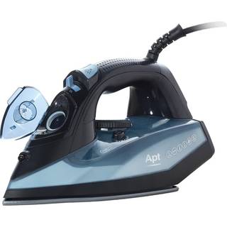 Praktisk dampstrygejern (blå)