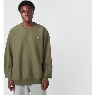 Nike Solo Swoosh-crewtrøje i fleece til mænd - grøn - XL