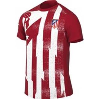 Kortærmet Club Atlético de Madrid Academy Pro Home Nike Dri-FIT-opvarmningstrøje til fodbold til mænd - rød - S