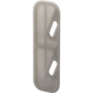 Prime-line MP5100 SHIM PLATES 1/8 in. x 7/8 in. x 2-5/8 in. Plastgrå til brug under fjederbelastede strejkeplader (100 pakke)