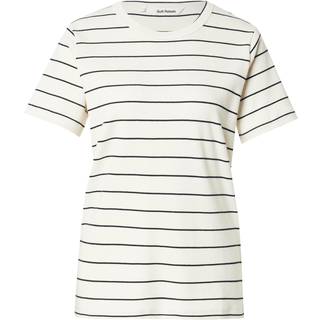 Soft Rebels Hella GOTS T Shirt Strbet Creme Sort-L