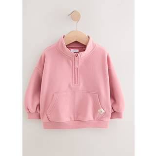Next Sweatshirt med halv lynlås (3mdr.-7år)