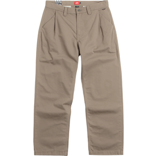 Vans - Skate Loose Pleated Trousers, Man, Brown, Size: 33 - Brown - 33
