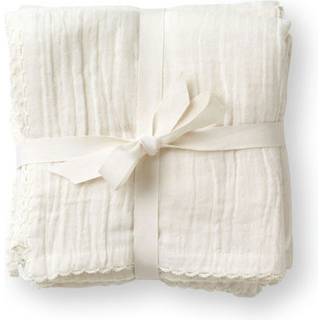 Oliver Furniture 3- Pack Muslin Cloths Pure Nature