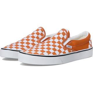 Vans - Slip-On Checkerboard Shoes, Man, Orange, Size: 42 - Orange - 42