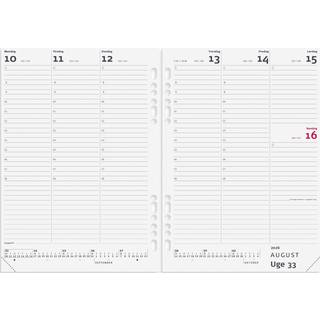 Mayland System A5 ugekalender højformat REFILL 2026