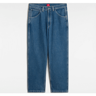 Vans - Skate Check-5 Loose Denim Trousers, Man, Blue, Size: 36 - Blue - 36