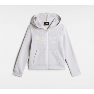 Vans - Little Kids Daisy Break Hoodie (2-8 Years), Grey, Size: 5-6Y - Grey - 5-6Y
