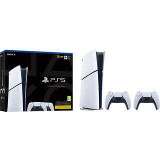 PlayStation 5 Slim Digital Edition (2 DualSenses-pakke) 1TB