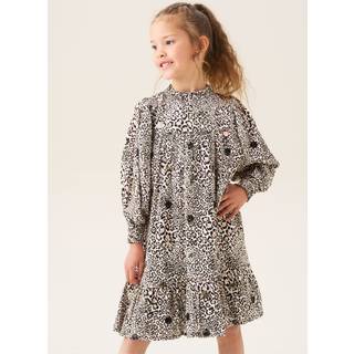 Angel & Rocket Angel & Rocket Brown Mindy Leopard Print Sequin Embellished Dress
