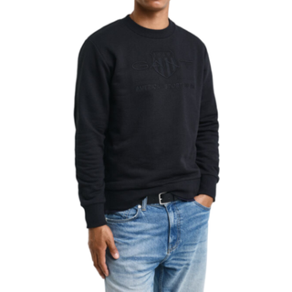 GANT Herre Tonal Shield Crew Neck Sweatshirt (M)