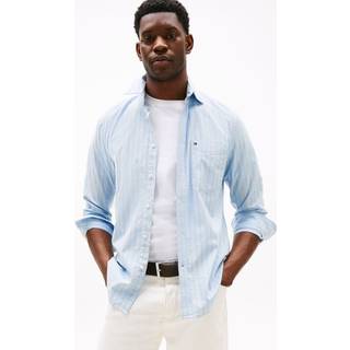 LT OXFORD LINED STRIPE RF SHIRT