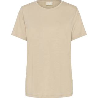 Kaffe Kamaria T-Shirt Toppe & T-Shirts 10510065 Feather Gray (XLARGE)