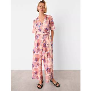 Whistles Whistles Jumpsuit med blomsterprint og knapper foran