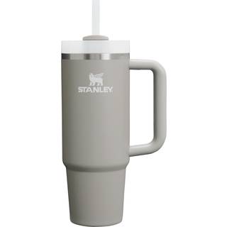 Stanley Quencher H2.O FlowState™ Tumbler krus i rustfrit stål med sugerør Medium Ash 890 ml - 890 ml