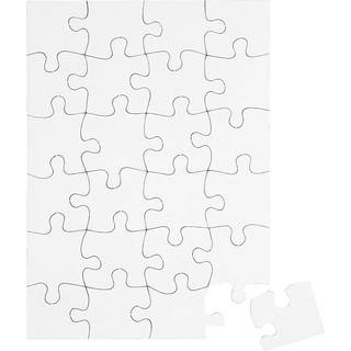 Kvalitets puslespil 15x21 cm med 24 brikker