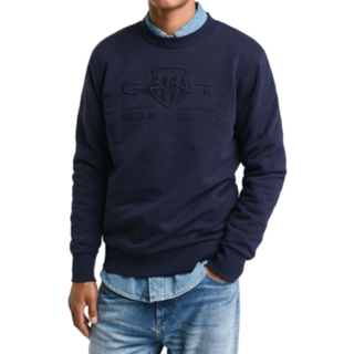 GANT Herre Tonal Archive Shield sweatshirt med crewneck (XXL)