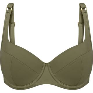 Triumph Summer Twist WP bikini top med bøjle, grøn, Størrelse: 40C, Dame