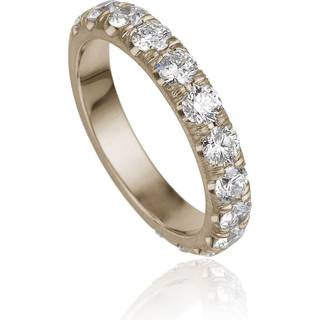 Dulong Eternity Ring, hvidguld m. brillanter