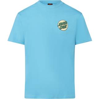 Santa Cruz Screaming Rose Flash Hand T-shirt Herrer størrelse L farve blå