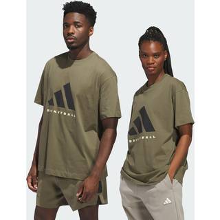 adidas Basketball kønsneutral T-shirt - Olive Strata