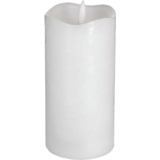 Northlight Bloklys LED Hvid 15 cm - Batterilampe med Timer