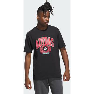 Varsity Crest Graphic T-shirt - Black - XL