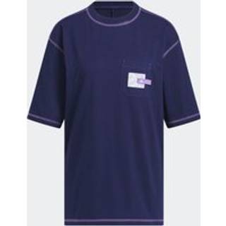 Sport Statement Boyfriend Pocket T-Shirt - Dark Blue - L