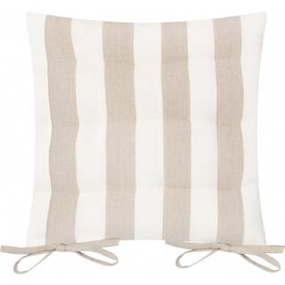 Yard Yard 2 Pack Natural Hayle Striped Cotton Seat Pads