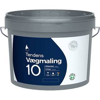 Tendens vægmaling silkemat 10 9 liter (På lager i varehus)