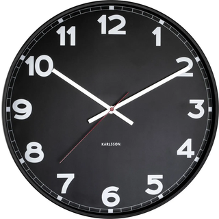 Karlsson New Classic Vægur KA5847BK - Unisex - 40 cm - Quartz