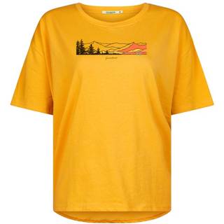 GreenBomb Women's Nature Hike Mountains Feel T-Shirt T-shirt Damer størrelse XS farve orange