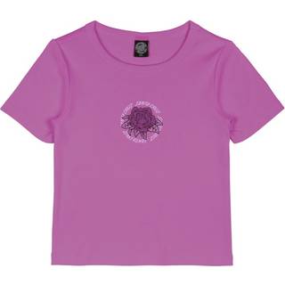 Santa Cruz Women's Ringed Arrangement T-Shirt T-shirt Damer størrelse 10 farve lilla