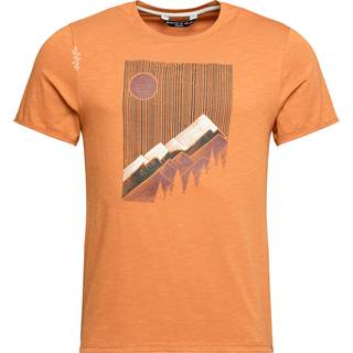 Chillaz Sunny Mountains T-Shirt T-shirt Herrer størrelse S farve orange