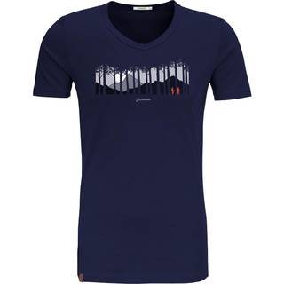 GreenBomb Nature Forest Couple Peak T-Shirt T-shirt Herrer størrelse XXL farve blå