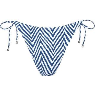 Barts Women's Yankun Cheeky Tanga Bikini-trusser Damer størrelse 40 farve blå/hvid
