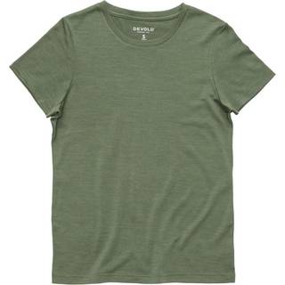 Devold Women's Classic Tee Merino-shirt Damer størrelse M farve olivengrøn