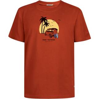 GreenBomb Nature Car Surf Fusion T-Shirt T-shirt Herrer størrelse M farve rød