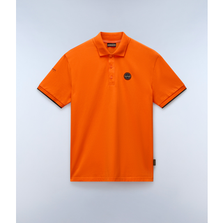 Napapijri E-Badge Sum Polo-shirt Herrer størrelse L farve orange