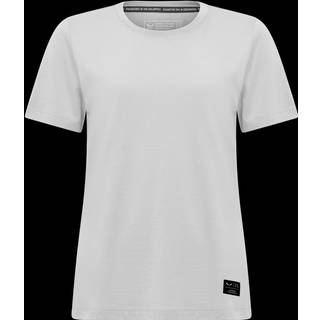 Salewa Women's Eagle Logo Patch T-Shirt T-shirt Damer størrelse 38 farve grå