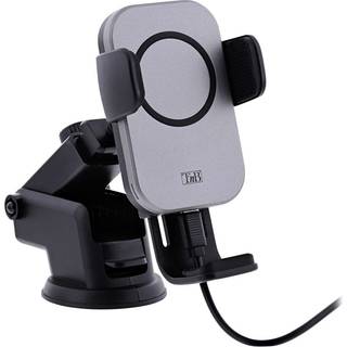 T&#39;NB 3-in-1 Mobilholder til Bil m. Trådløs Opladning - Sort