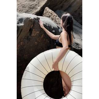 Celine badering, Ø120 cm - Iris