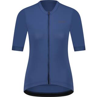 Shimano Women's Futuro Short Sleeves Jersey Cykeljersey Damer størrelse S farve blå