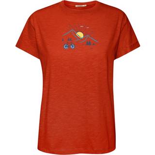 GreenBomb Women's Nature Sunset Ride Stop T-Shirt T-shirt Damer størrelse S farve rød