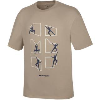 Wild Country Sequence T-Shirt T-shirt Herrer størrelse L farve beige