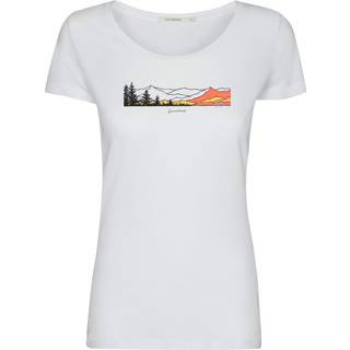 GreenBomb Women's Nature Hike Mountains Loves T-Shirt T-shirt Damer størrelse L farve hvid