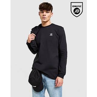 adidas Originals Trefoil Essential Long Sleeve T-Shirt, Sort